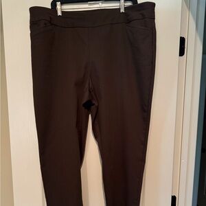 Croft & Barrow, pull-on stretch khakis.